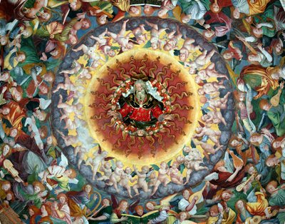 The Concert of Angels, from the dome, 1534-36 (detail) by Gaudenzio Ferrari